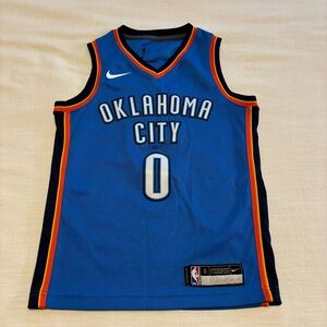 Kids Nike Oklahoma City Thunder Russell Westbrook Jersey